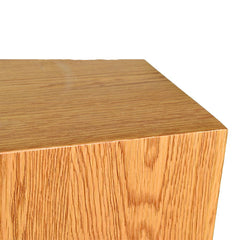 OPJET PARIS Side Table Maxime Oak Effect 70cm