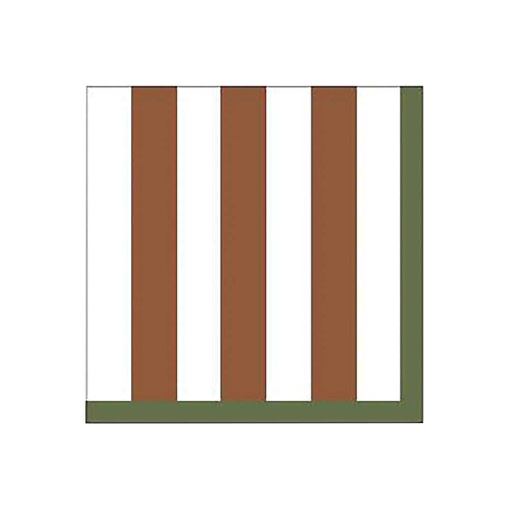 OPJET PARIS Brown Striped Paper Napkin x20