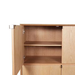 FURNIFIED High Dresser Bob Retro Oak 100cm