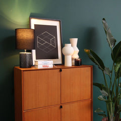 FURNIFIED High Dresser Bob Retro Teak 100cm