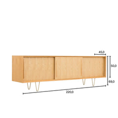 FURNIFIED Dresser Oskar Oak