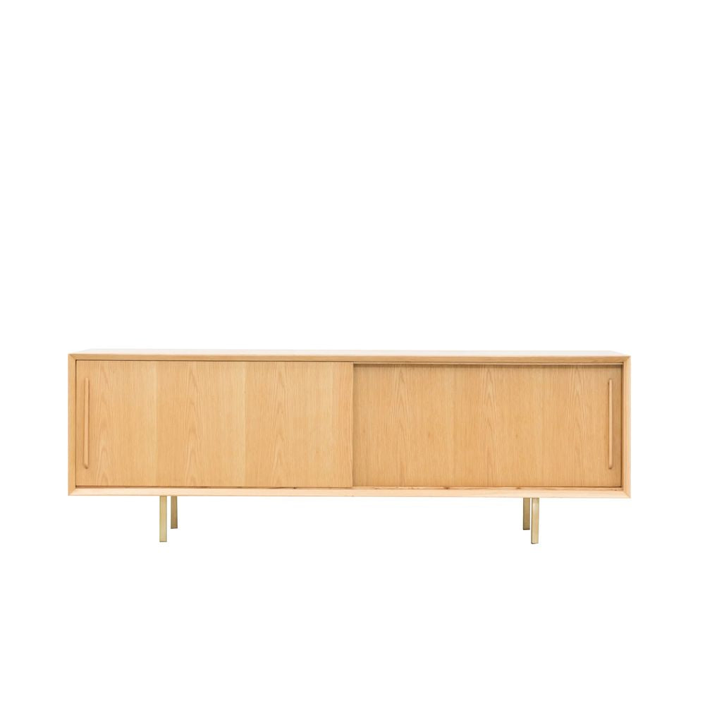 FURNIFIED TV Cabinet Oskar Natural Oak 150cm