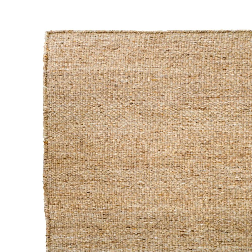 FURNIFIED Rug Lino Wool Cotton Natural