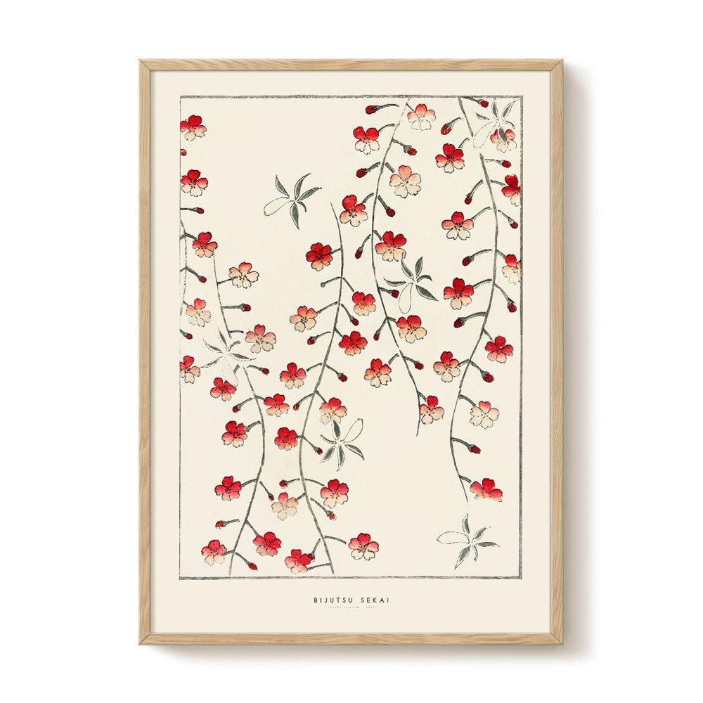 PSTR STUDIO Art Print Bijutsu Sekai - Cherry Blossom