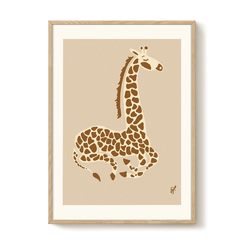 PSTR STUDIO Art Print - Lois Schindeler - Giraffe