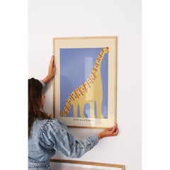 PSTR STUDIO Art Print - Madelen - Brachiosaurus - Dino