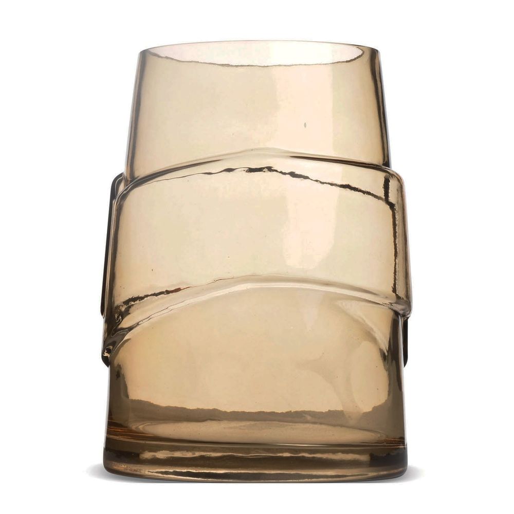 OPJET PARIS Vase Walter Glass Beige 20cm