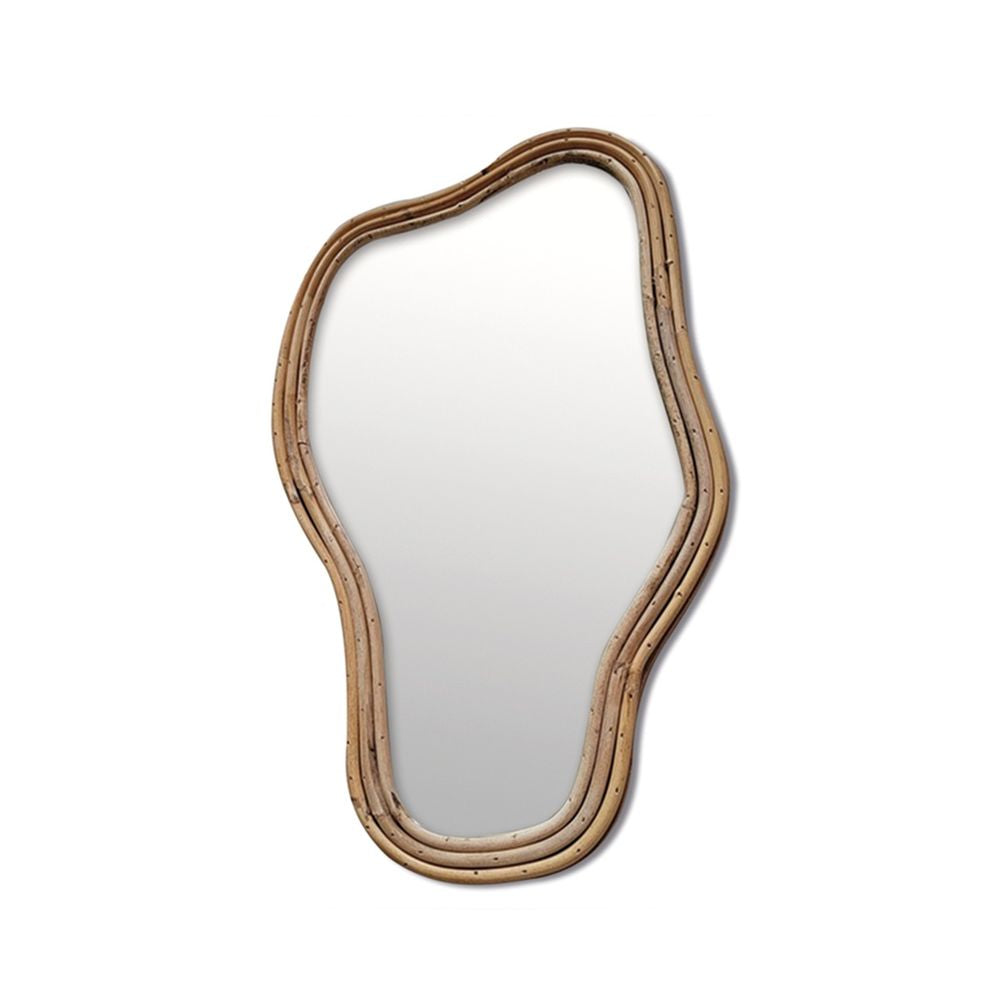 OPJET PARIS Mirror Organic Rattan 40cm