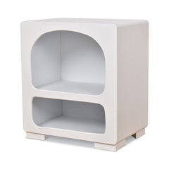 OPJET PARIS Bedside Table Troglodyte White