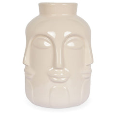 OPJET PARIS Vase Monsieur Ceramic White 18cm