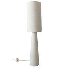 OPJET PARIS Floor Lamp Saturne Terry Fabric White 130cm