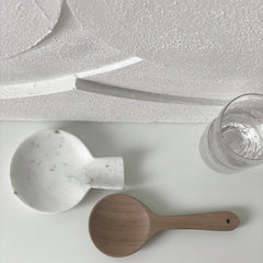 OPJET PARIS White Marble Spoon 15cm