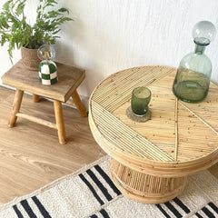 OPJET PARIS Coffee Table Mikado Rattan 58cm