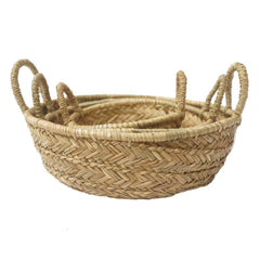 OPJET PARIS Set of 3 Baskets With Handles