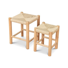 OPJET PARIS Set of 2 Stools Kelly