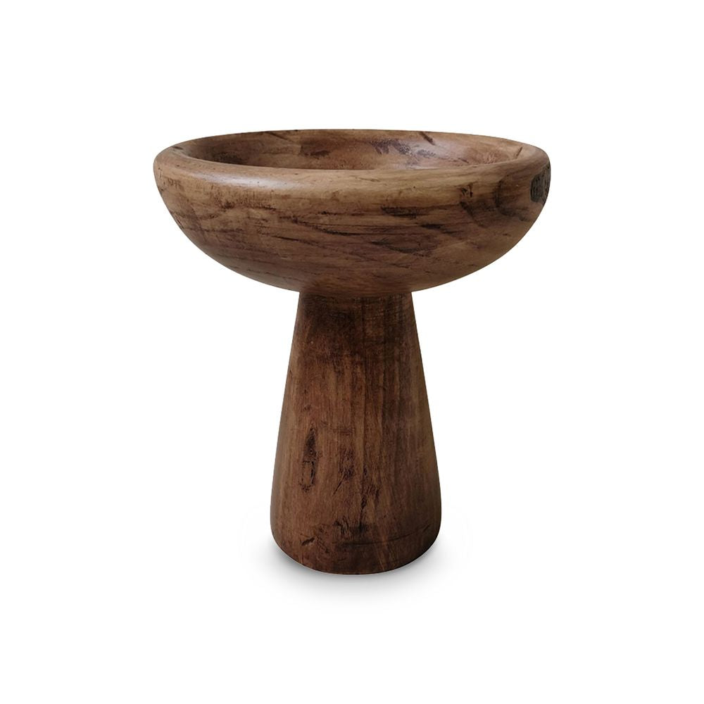 OPJET PARIS Wooden Standing Bowl Aya 27cm