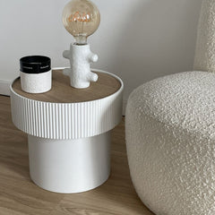 OPJET PARIS Side Table Striped 35cm