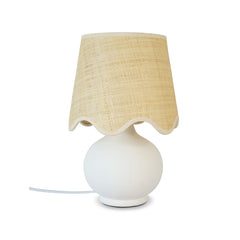 OPJET PARIS Table Lamp Victoire Raffia 32cm