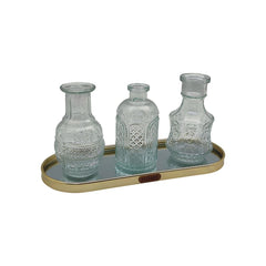 OPJET PARIS Set Of 4 Decorations On Tray 33cm