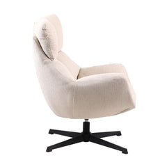 OPJET PARIS Swivel Armchair Léon Fabric 89cm