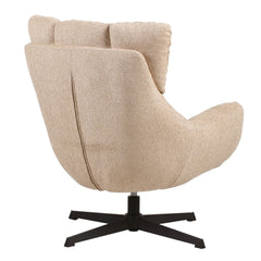 OPJET PARIS Swivel Armchair Léon Fabric 89cm