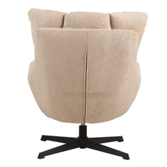 OPJET PARIS Swivel Armchair Léon Fabric 89cm