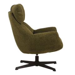 OPJET PARIS Swivel Armchair Léon Fabric 89cm