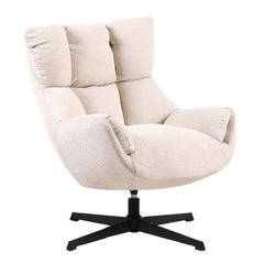 OPJET PARIS Swivel Armchair Léon Fabric 89cm