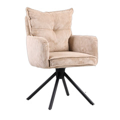 OPJET PARIS Swivel Armchair Léon Velvet 90cm