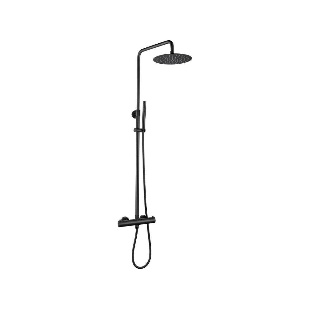 FURNIFIED Surface Mounted Rain Shower Dauphine Metal 90cm