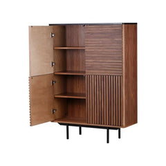 ZAGO Cabinet Nuance Metal Legs Walnut 140cm