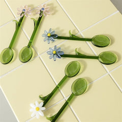 &KLEVERING Set Of 2 Spoons Flora