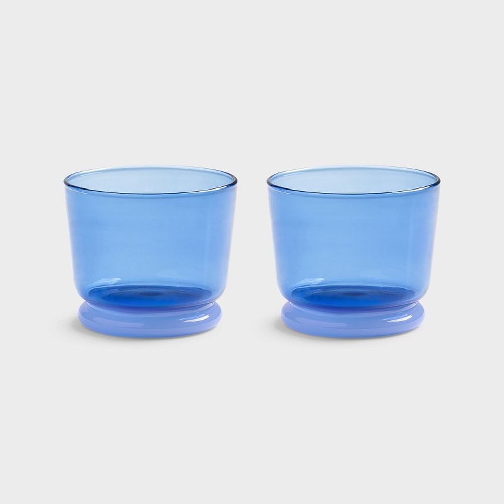 &KLEVERING Set Of 2 Glasses Dew Blue