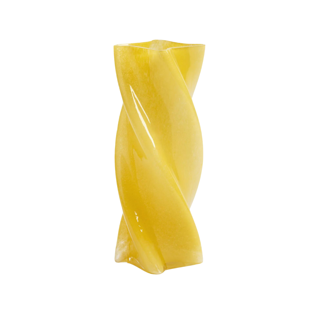 &KLEVERING Vase Marshmallow Opaque Yellow 30cm