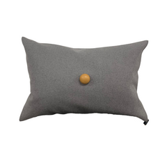 INTERIOR Pillow Grey Wool 40x60cm