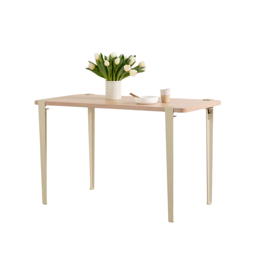 TIPTOE X HEJU Dining Table Lobo Oak Steel Legs 120cm