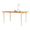 TIPTOE X HEJU Dining Table Balthazar Reclaimed Oak 150cm