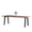 TIPTOE Dining Table New Modern Walnut Steel Legs 220cm