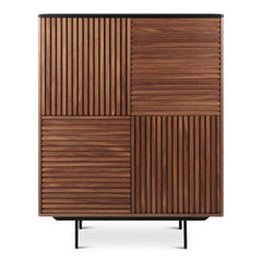 ZAGO Cabinet Nuance Metal Legs Walnut 140cm