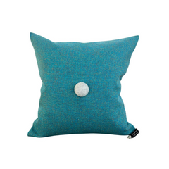 INTERIOR Pillow Teal Wool Linen 40x40cm