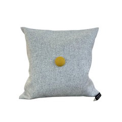 INTERIOR Pillow Light Grey Wool 40x40cm