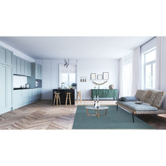 AFK LIVING Bubbles Rug Blue green