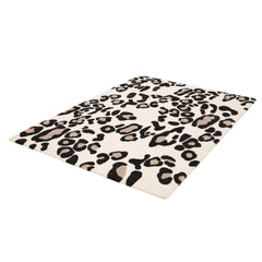 AFK LIVING Rug Leopard Pattern Black