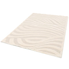 AFK LIVING Soft Rug Wave Beige