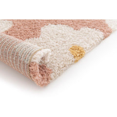 AFK LIVING Kids Rug Thick And Comfortable Fleurs Pink