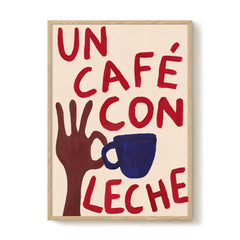 PSTR STUDIO Art Print -  Abbie Franks - Café con leche