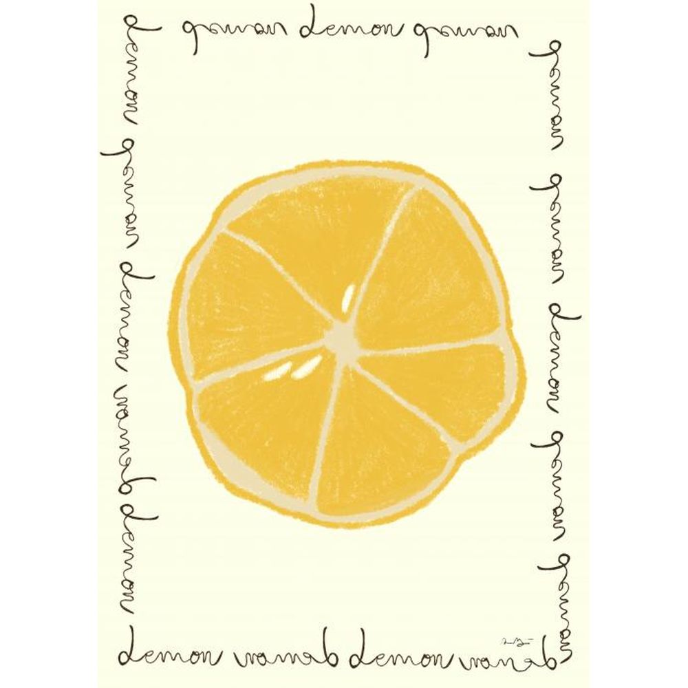 PSTR STUDIO Art Print Anna Mörner - Lemon