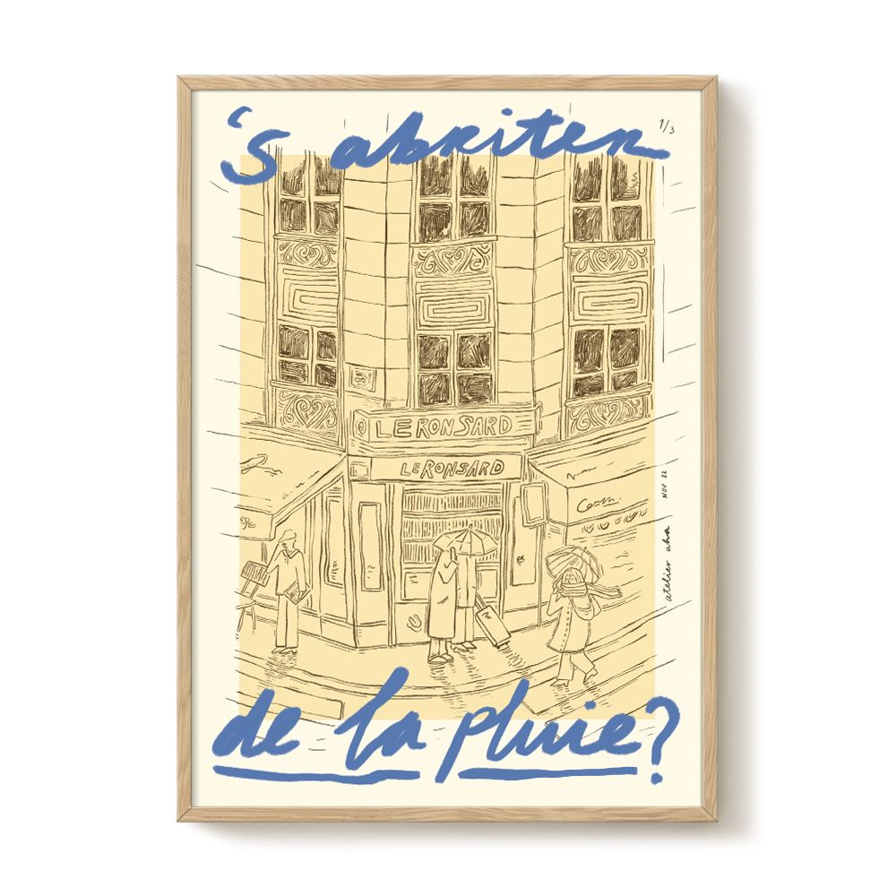 PSTR STUDIO Art Print - Anouk - Le Parapluie