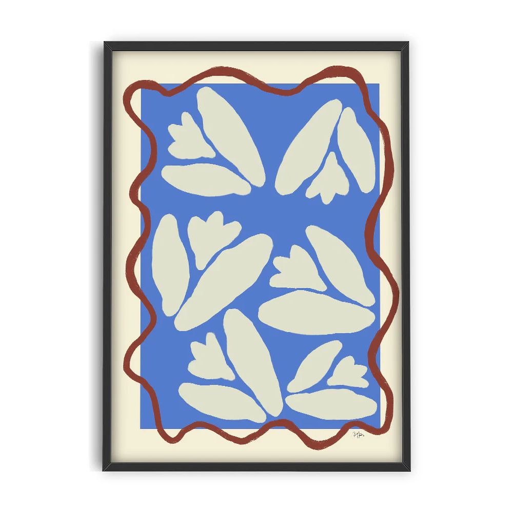 PSTR STUDIO Art Print - Anna Mörner - Lily of the valley Blue