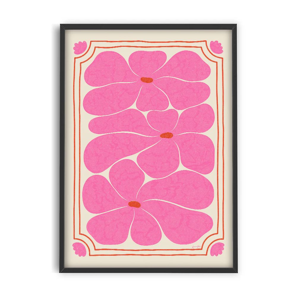 PSTR STUDIO Art Print - Hanna KL - Nostalgia Pink